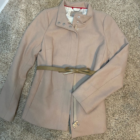 Banana Republic Bow Belted Wool Blend Jacket - Picture 2 of 9